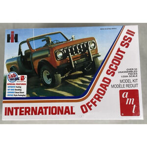 1/25 AMT International Off-road Scout SS II Kit Sealed NEW Model Car / Truck